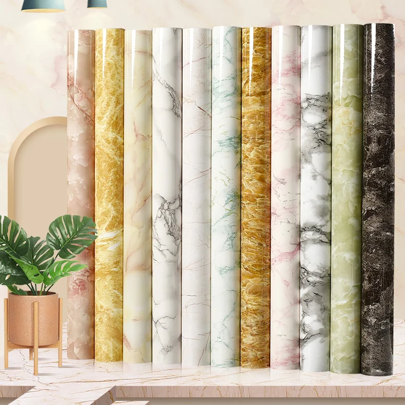 

Waterproof Oil Proof Stickers Modern Creative Self Adhesive Pvc Stickers Furniture Covering Pegatinas Pared Home Decor DE50TM