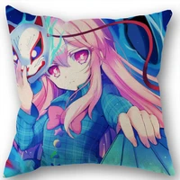 japanese anime hata no kokoro pillow covers cases cotton linen zippered square decorative pillowcase outdoorofficehome cushion