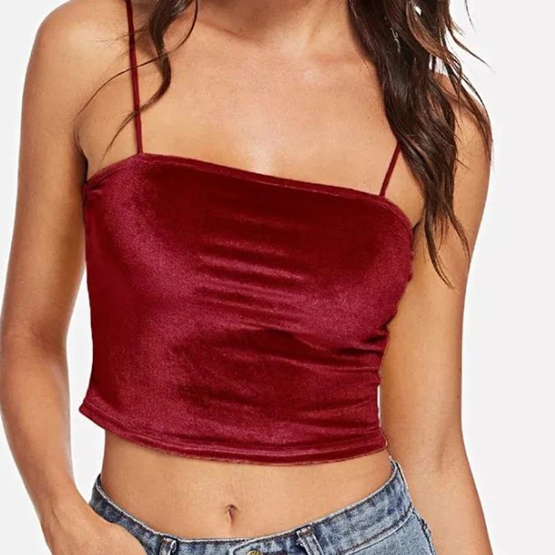 Женская кофта с воротником лодочкой топы лето 2020 велюровый жилет на бретелях