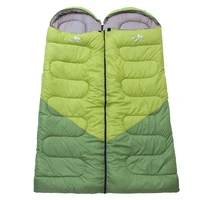 outdoor adult cold proof and waterproof cotton sleeping bag can be spliced envelope style sleeping bag for four seasons
