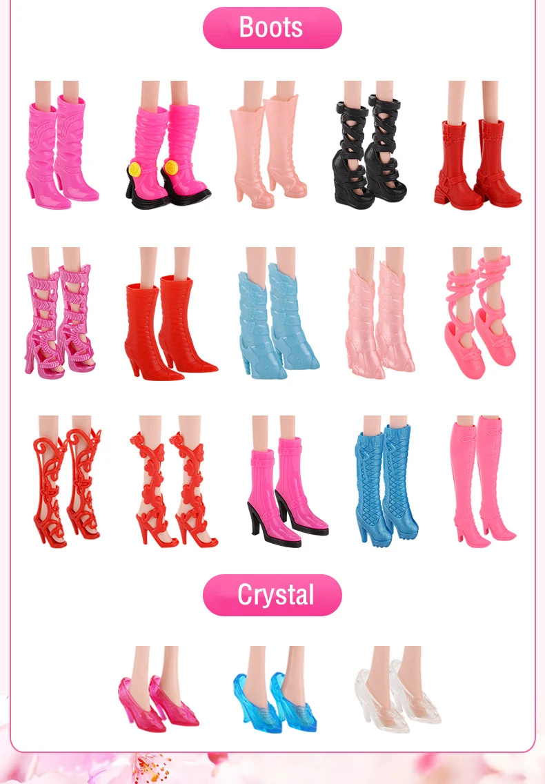 10 шт./компл. куклы подарки аксессуары Dressup Одежда Набор Цвет Красочные Короткая юбка для ремонта мебели одежда цвет случайный для куклы Барби