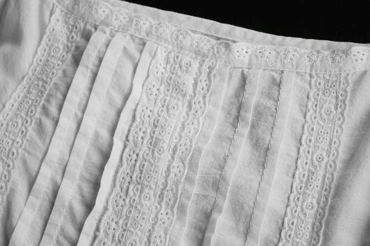 

8887 New Spring Women Sling Dress Literary Loose Solid Color Embroidery Cotton Sleeveless Dress