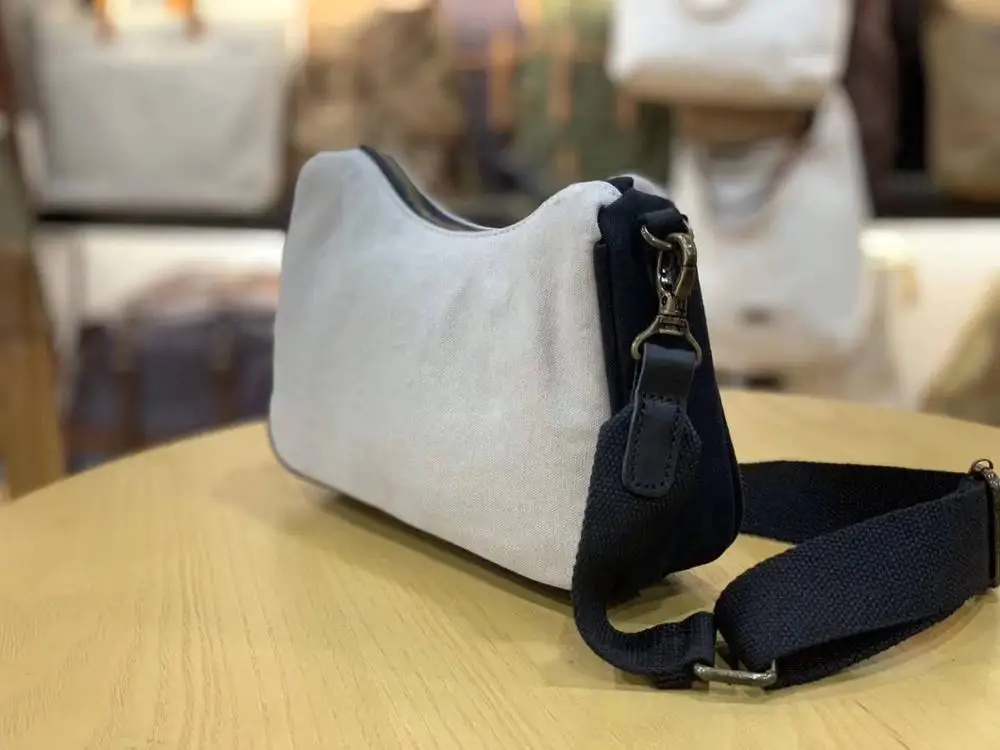 

canvas shoulder bags letters casual crossbody bags women zipper solid colors justable belts woman bags