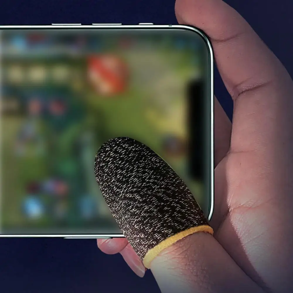 2 шт. набор для мобильного игрового контроллера рукав пальцев защита от пота