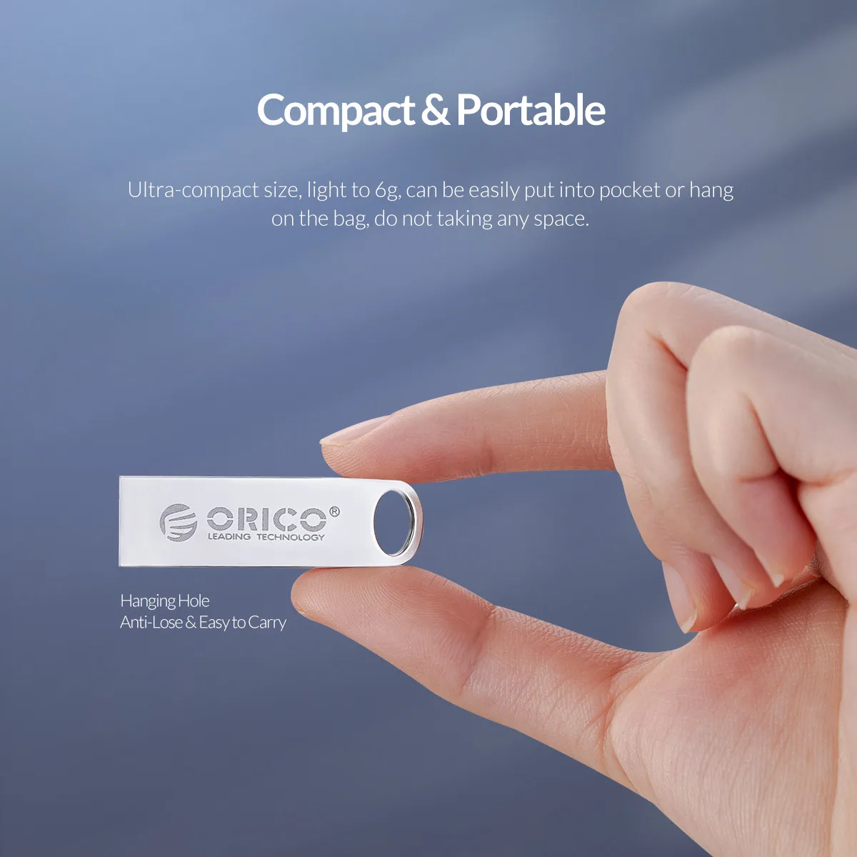 ORICO Metal USB3.0 U Disk 128 Гб 64 ГБ 32 ГБ 16 ГБ флеш-накопитель, флеш-накопитель, usb-накопитель, водонепроницаемый металлический флеш-накопитель memoria CEL