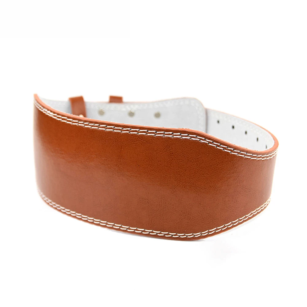 Кожаный ремень ROEGADYN для тяжелой атлетики поддержка талии тренажерного зала