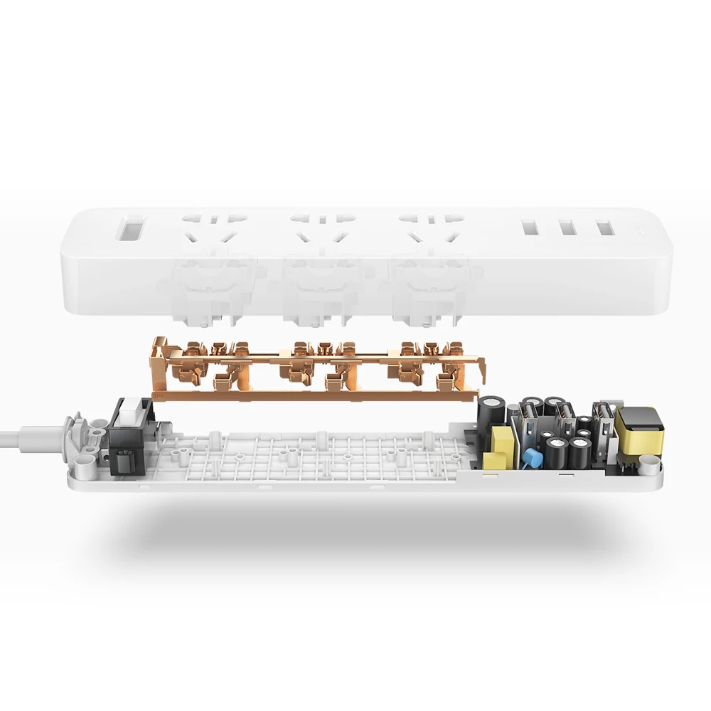 Оригинальный умный удлинитель для розетки Xiaomi Mi умная Бытовая электроника