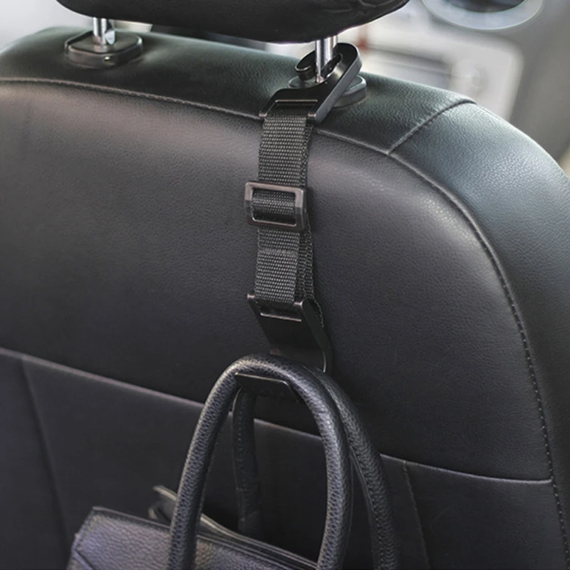 

Car Seat Back Hook Car Accessories Interior Adjustable Auto Fastener Clip 6XDB