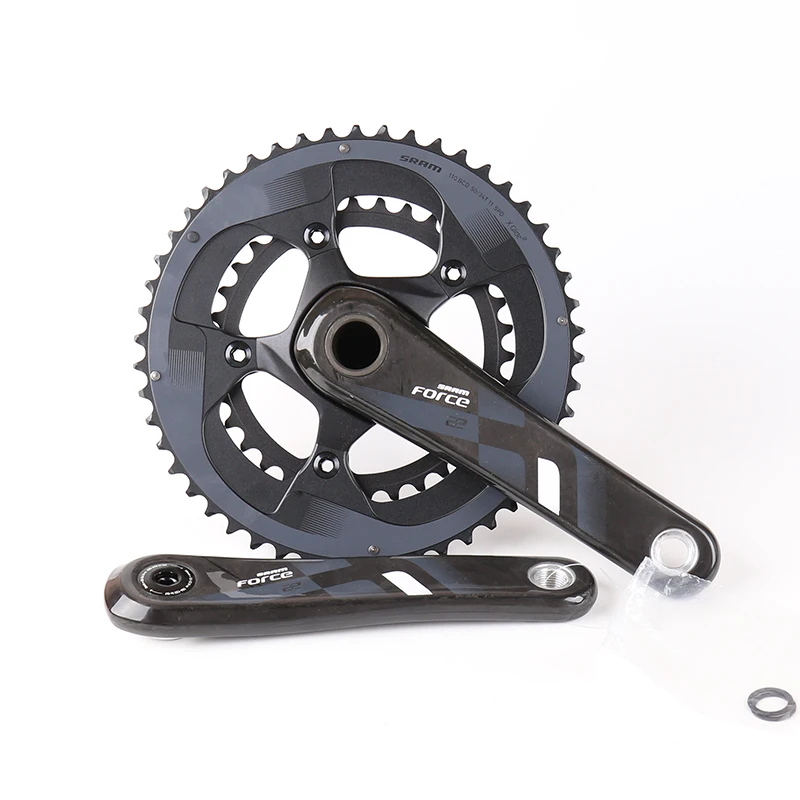 Комплект для велосипеда SRAM FORCE 22 2x1 1 скорость 50x34T 53x39T 170 мм 172 5 | Спорт и развлечения
