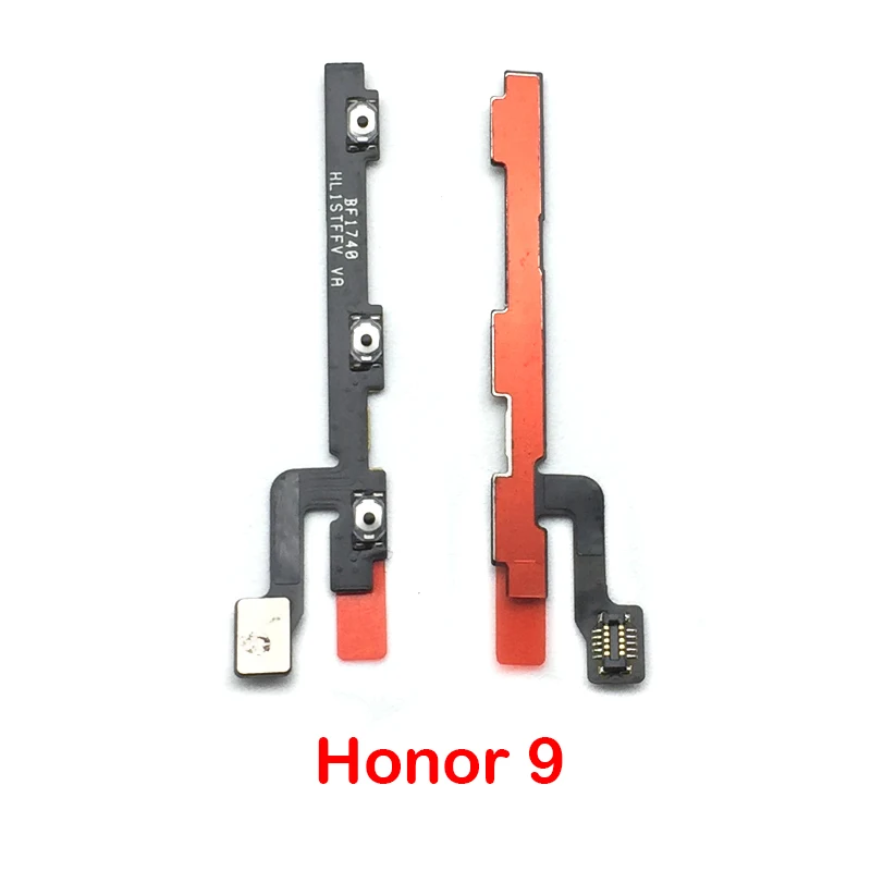 Honor 9 Для huawei honor 4C Pro 7S 6X 7X/6 7 plus/8 9 lite/honor 10/P Smart power On Off Key громкость вверх-вниз гибкий кабель боковой кнопки кабель - Цвет: Honor 9