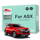 Комплект светодиодного освещения для салона Mitsubishi ASX 2010 2011 2012 -2018 2019, 9 шт., купольная лампа для чтения карт Canbus без ошибок