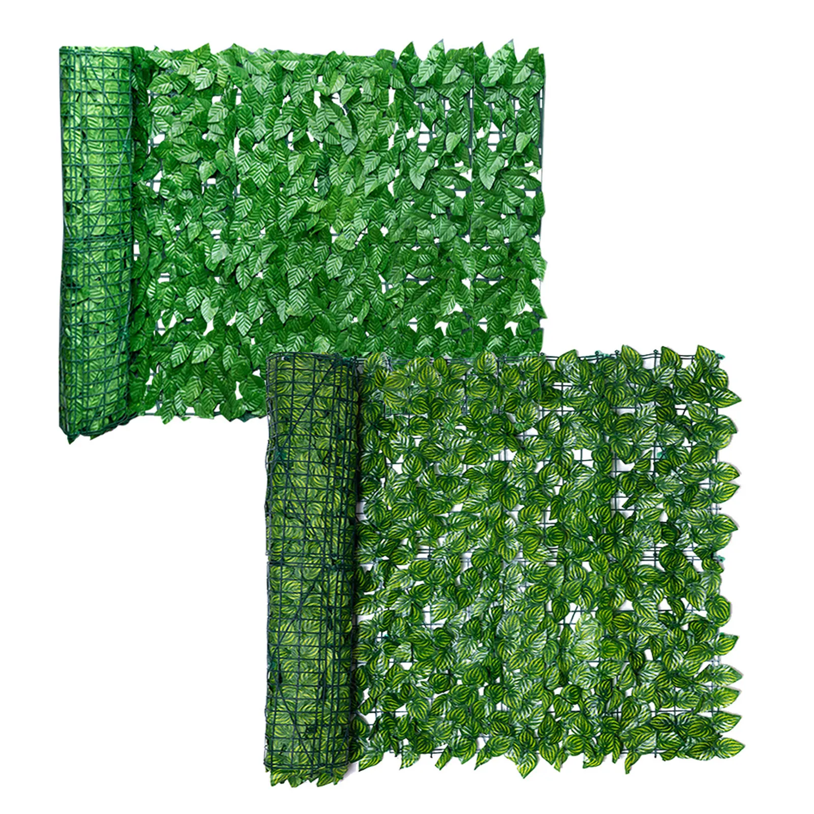 0.5x3M Artificial Leaf Garden Fence Screening Roll UV Fade Protected Privacy Artificial Fence Wall Landscaping Ivy Fence Panel