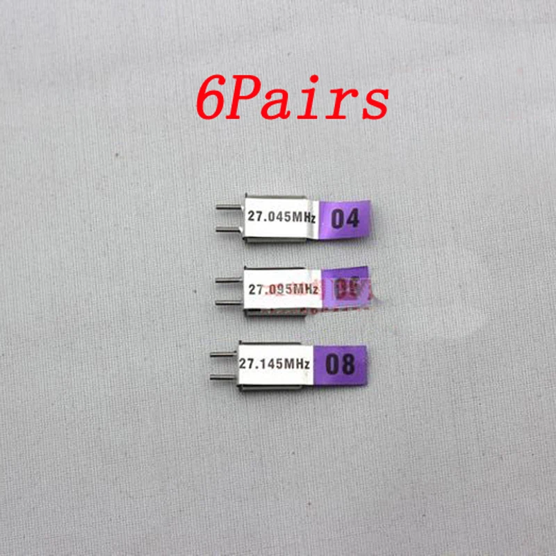 6 пар передача + прием частоты кристалл AM/FM 27 МГц модуль дистанционного управления