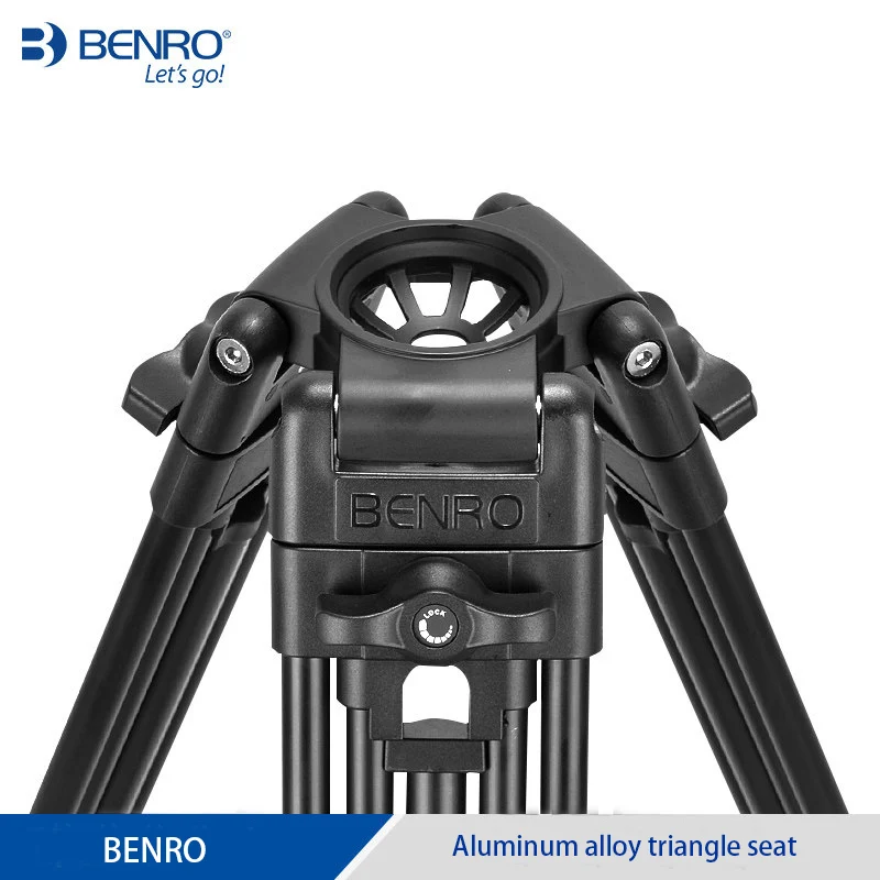 Штатив BENRO KH26P для видеокамеры профессиональный алюминиевый штатив с