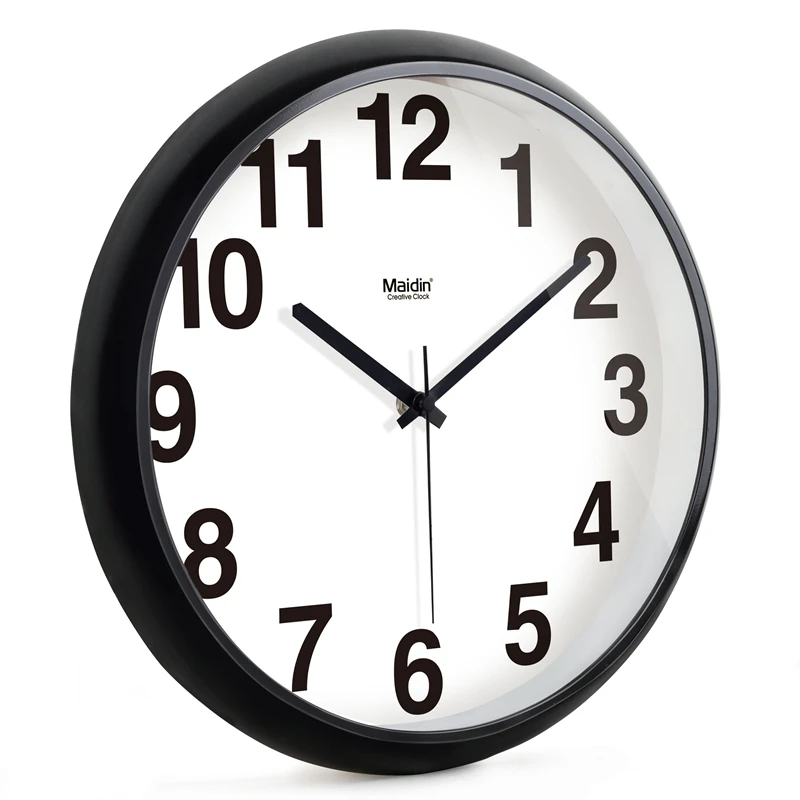 

Silent Large Wall Clock Modern Art Living Room Digital Clocks Wall Watch Mechanism White Bedroom Reloj Wall Home Decor B60