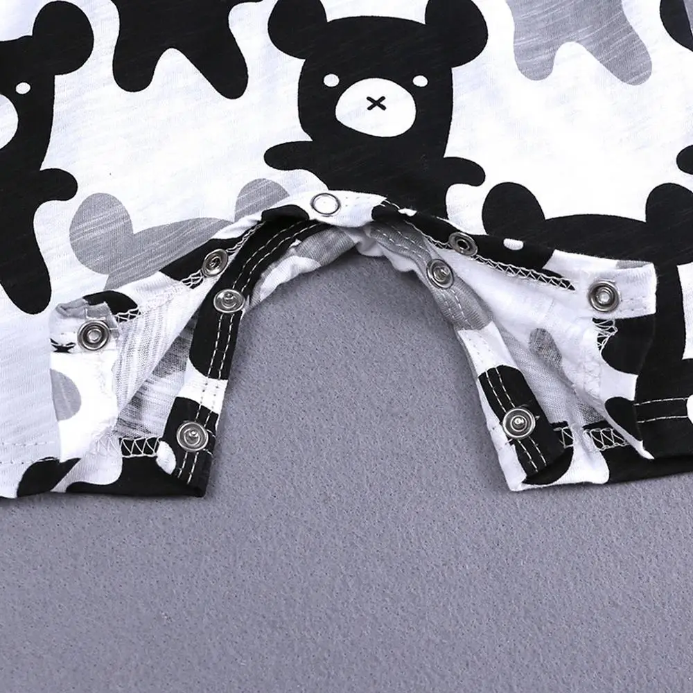 

Toddler Kids Baby Boys Cartoon Print Romper Jumpsuit Outfit Clothes Infant Summer Clothing Bodysuits boy girl clothes