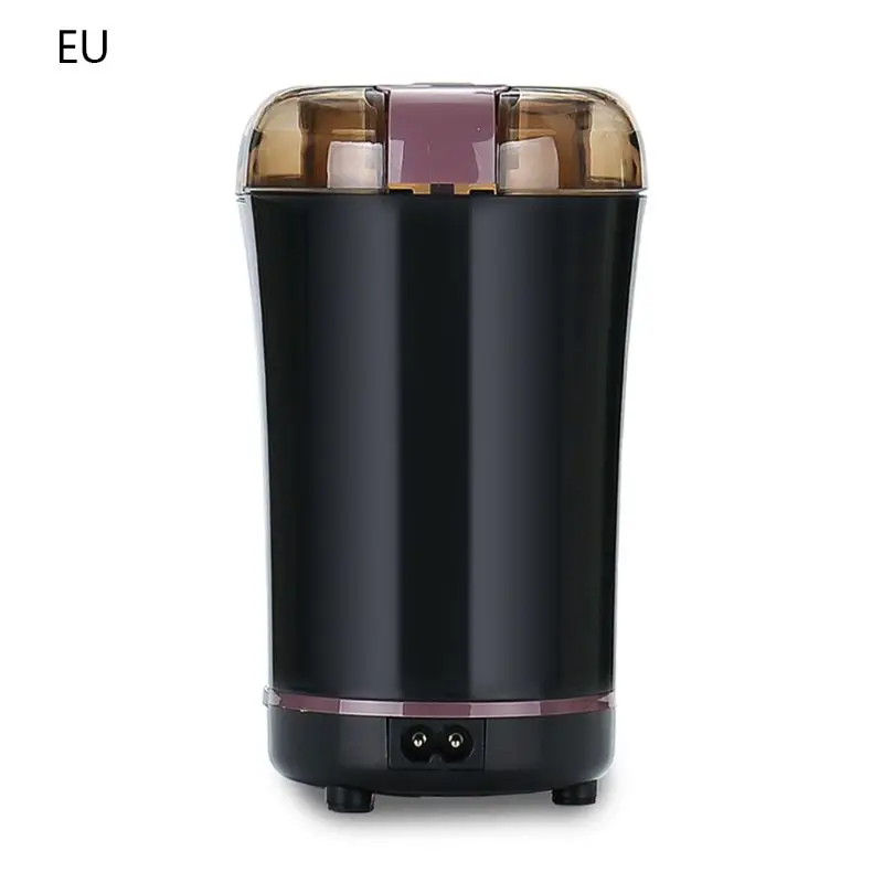 

US/EU Plug Electric Pulverizer Coffee Beans Nut Dry Grinder Portable Cereal Grain Milling Machine for Kitchen Office