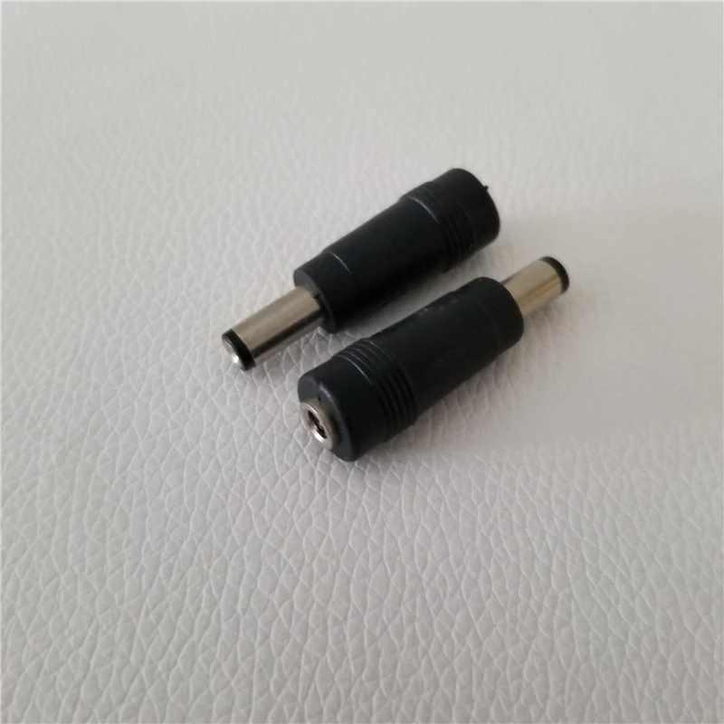 

DC 3.5*1.35mm Female to DC 5.5*2.1mm Male Adapter Power Supply Converter Jack Plug Black