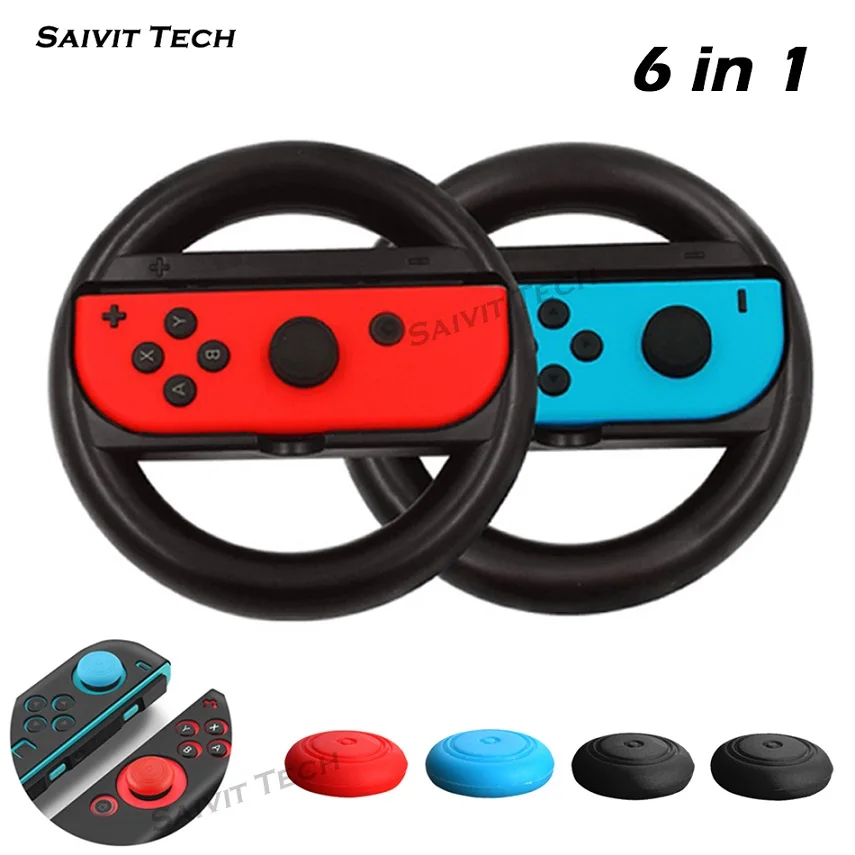 D Kit 10в1 nintendo s rend переключатель Joy con контроллер гоночный руль подставка и NS ручка ручки держатель для nintendo переключатель игры - Цвет: D Kit