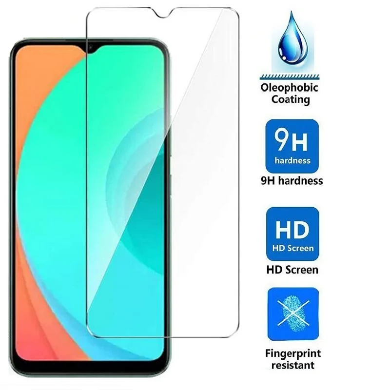 

Закаленное стекло 9H 2.5D Премиум-класса для Realme C11/C12, защитная пленка для экрана Realme C15 6,5 дюйма для стекла OPPO