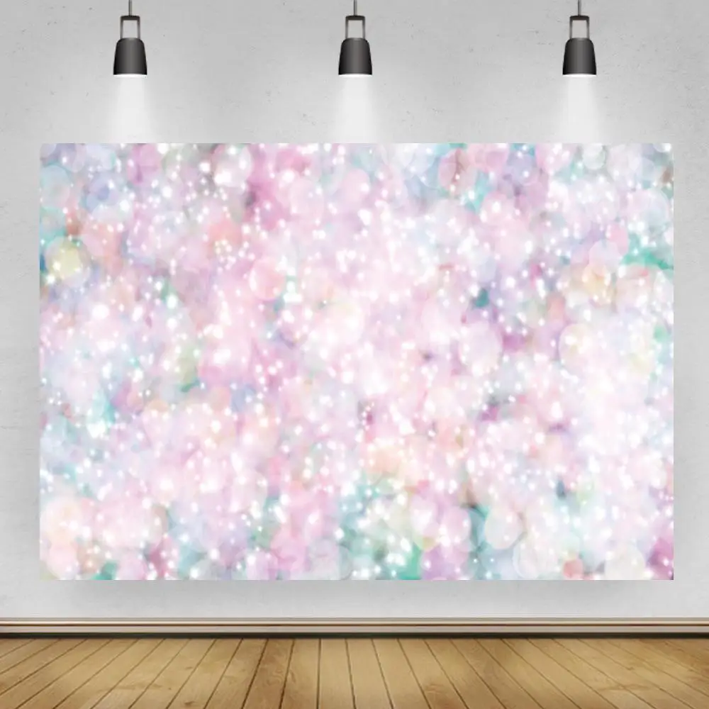 

Newborn Photophone Rainbow Light Bokeh Dreamy Portrait Photography Backdrops Backgrounds Baby Shower Photozone Photocall