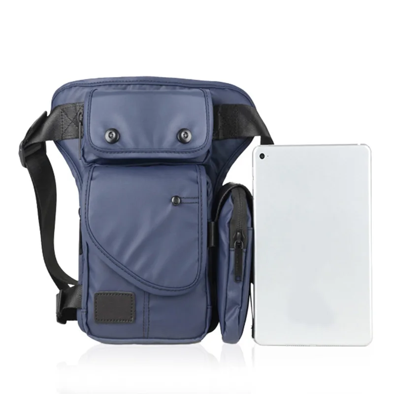 Мужская поясная сумка для ног водонепроницаемая многофункциональная