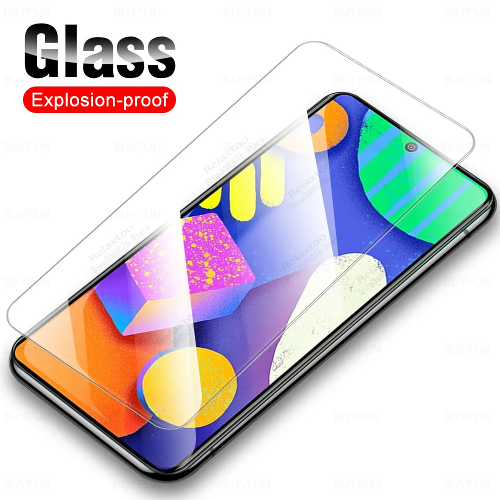Прозрачное закаленное стекло 9H 2.5D для Samsung Galaxy F62 6 7 дюйма Премиум Защитная пленка