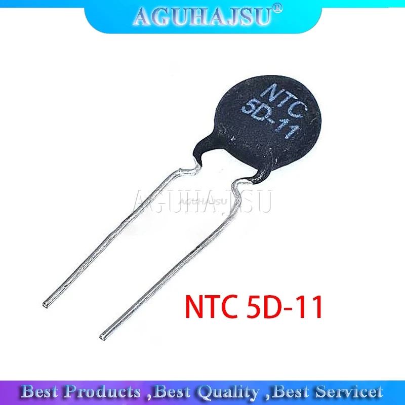

10pcs Thermistor Resistor NTC 5D-11 Thermal Resistor