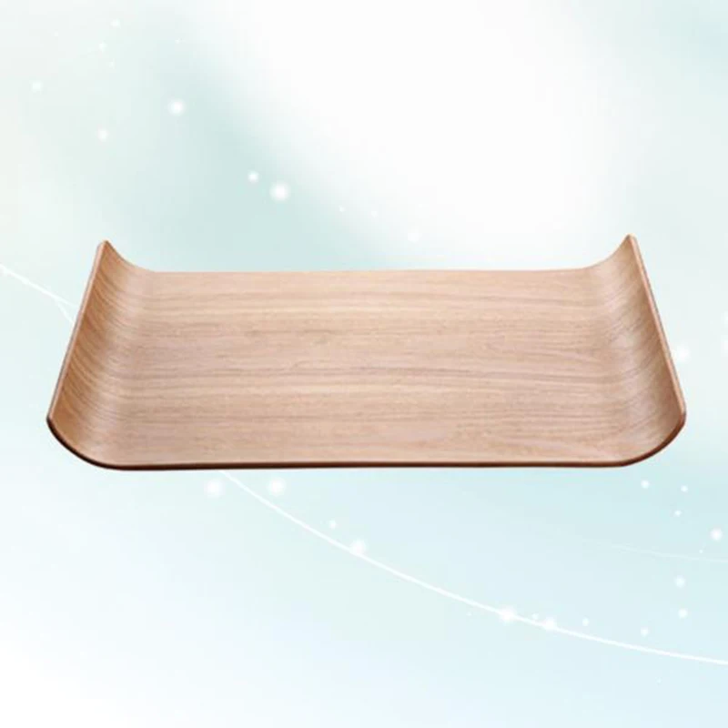 1 шт. квадратный креативный деревянный поднос для домашнего сервировки еды торта
