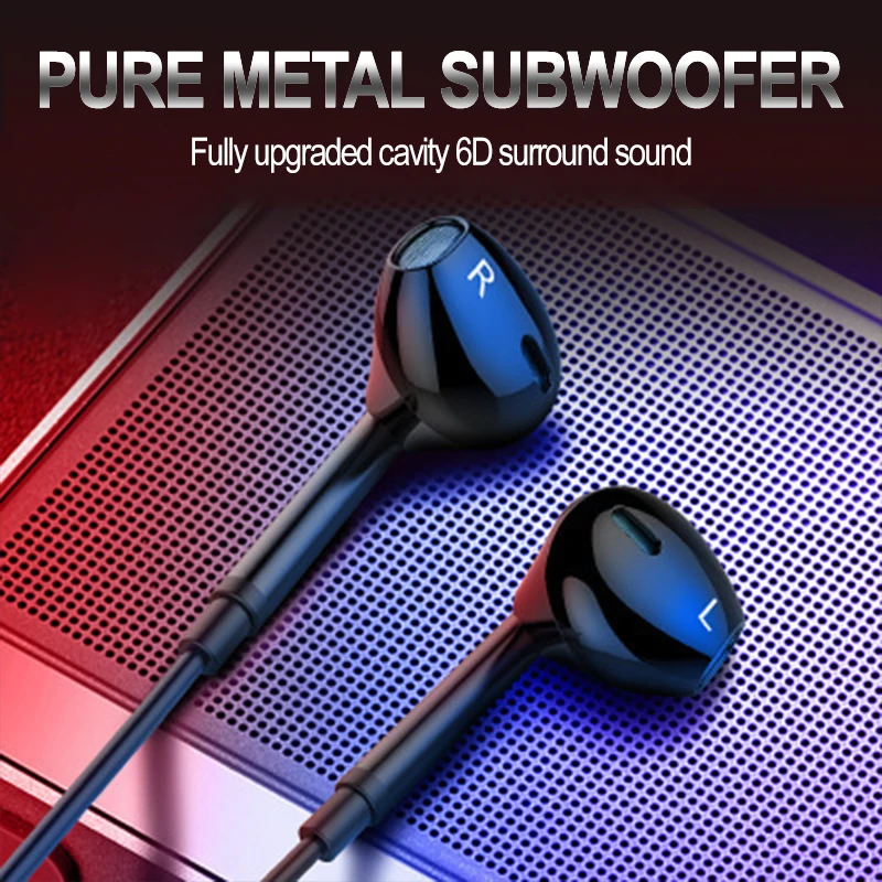 Проводные наушники M15 спортивные супер бас 3 5 мм вкладыши с микрофоном Прямая