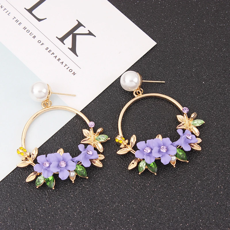 Взрывной цвет стразы из смолы цветок дикая уличная съемка сплав