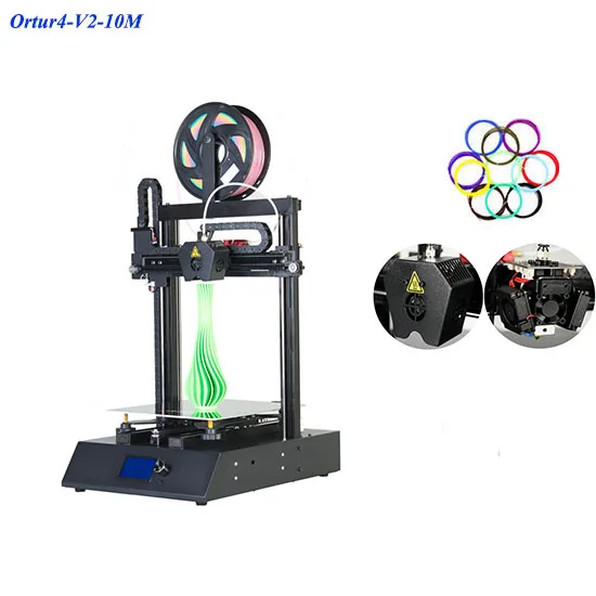 Ortur4-V2-10M Ortur4 линейная направляющая 3d принтер 3D DIY принтер набор размер печати 260*310*30 Дешевые машины коробка легко собрать Корабль из CZ - Цвет: Ortur4-V2-10M