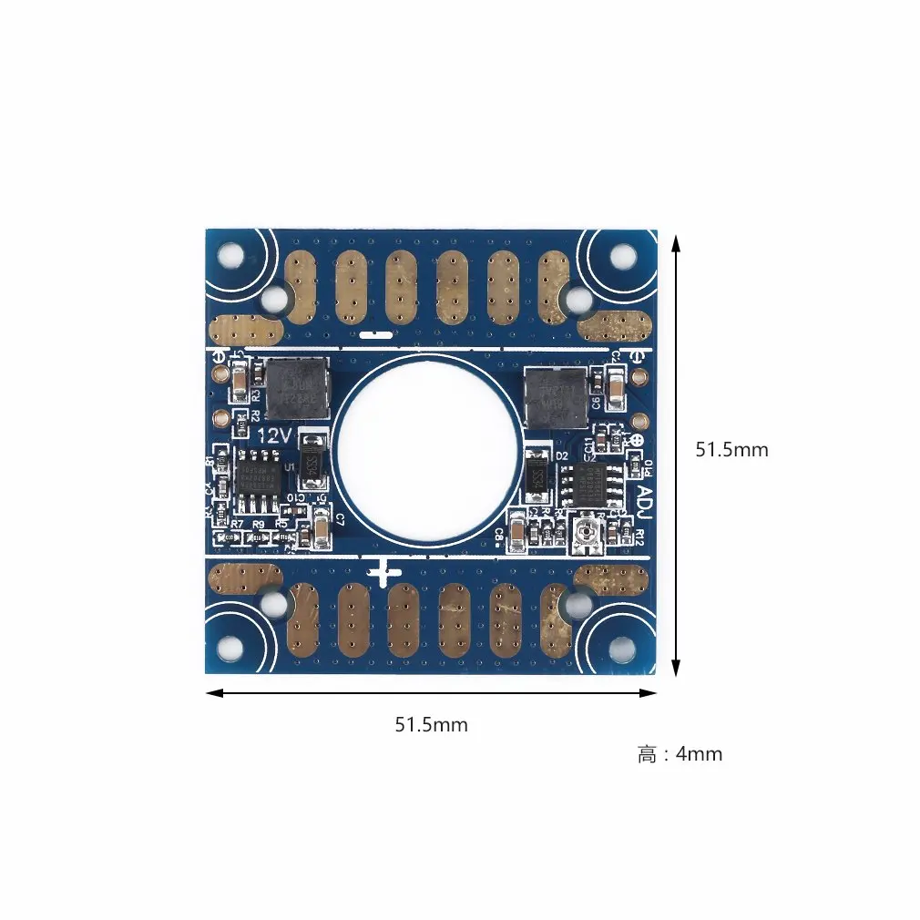 

5V 12V ESC Connection Plate Voltage Adjustable BEC Output Board for FPV Exquisitely Designed Durable