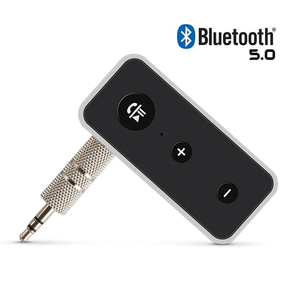 

Мини Bluetooth 5,0 громкой связи Bluetooth гарнитура для Авто Аудио приемник Портативный Беспроводной AUX 3,5 мм Музыка адаптер mp3 плеер для динамик такд...