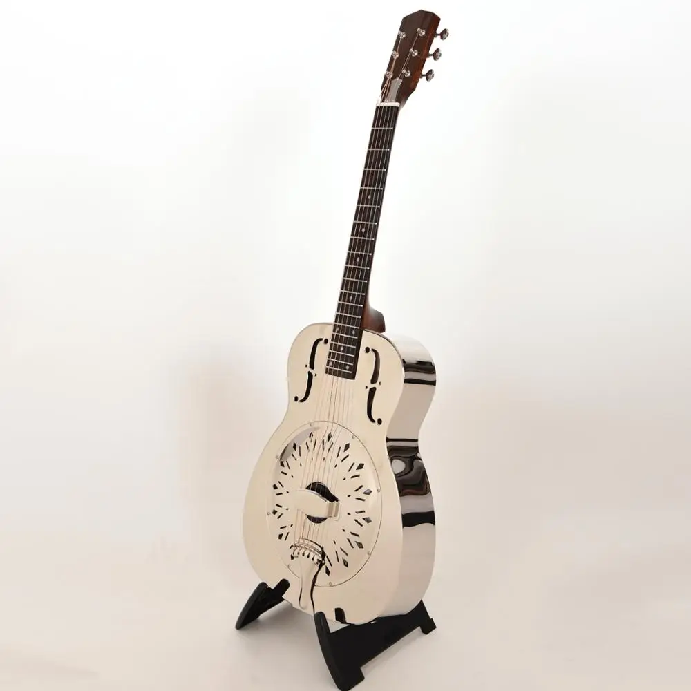 18 серия латунная электрическая резонаторная гитара резофоническая Гитара