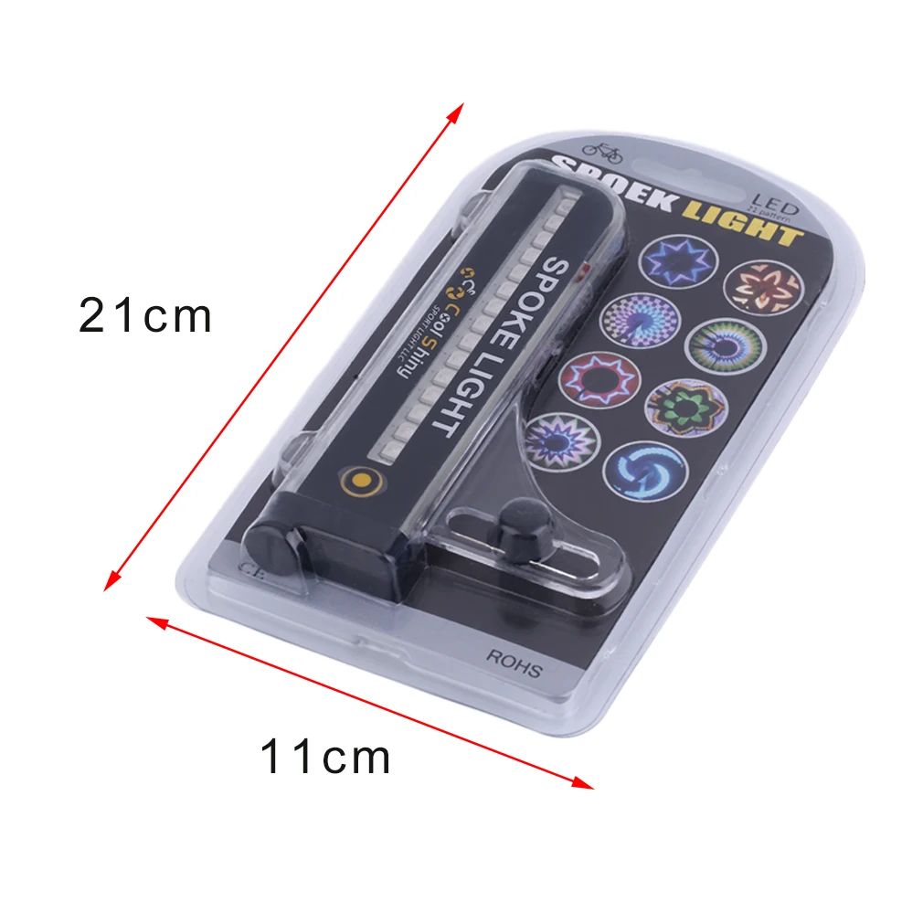 Профессиональный 14/32 шт RGB светодиодный s водонепроницаемый велосипедный