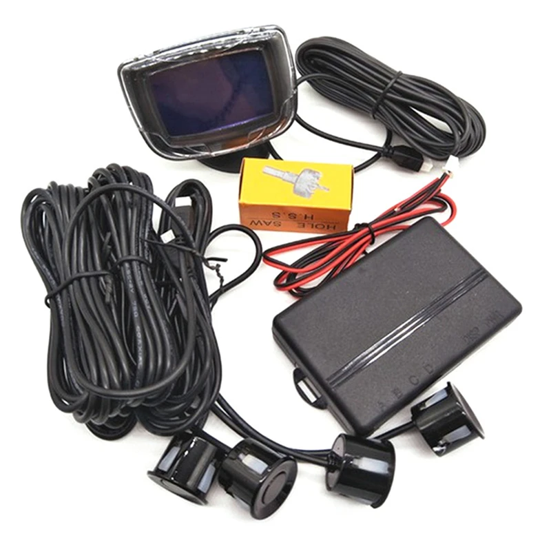 Автомобильный авто парктроник подсветка дисплей светодиодный датчик парковки 8