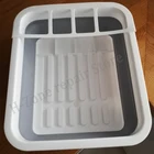 Складная стойка для столовых приборов, Портативная подставка из ТПР для посуды, для дома на колесах и фургонов, легко моется