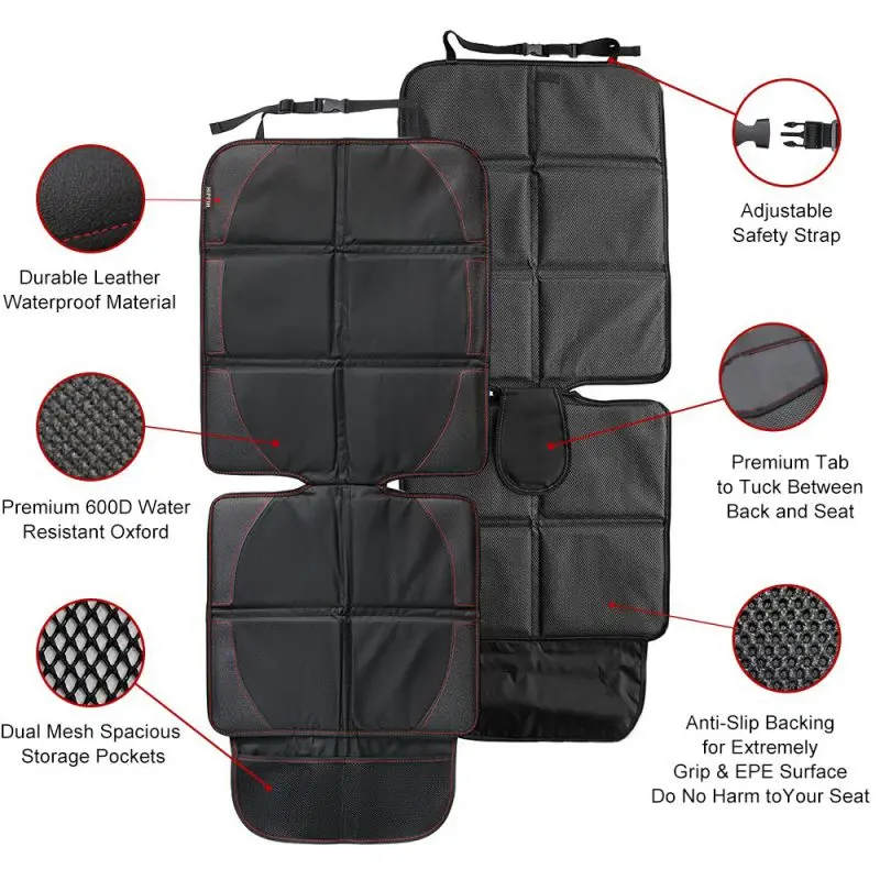 Car Seat 1PCS Protector Waterproof Under With Adjustable Strap | Автомобили и мотоциклы