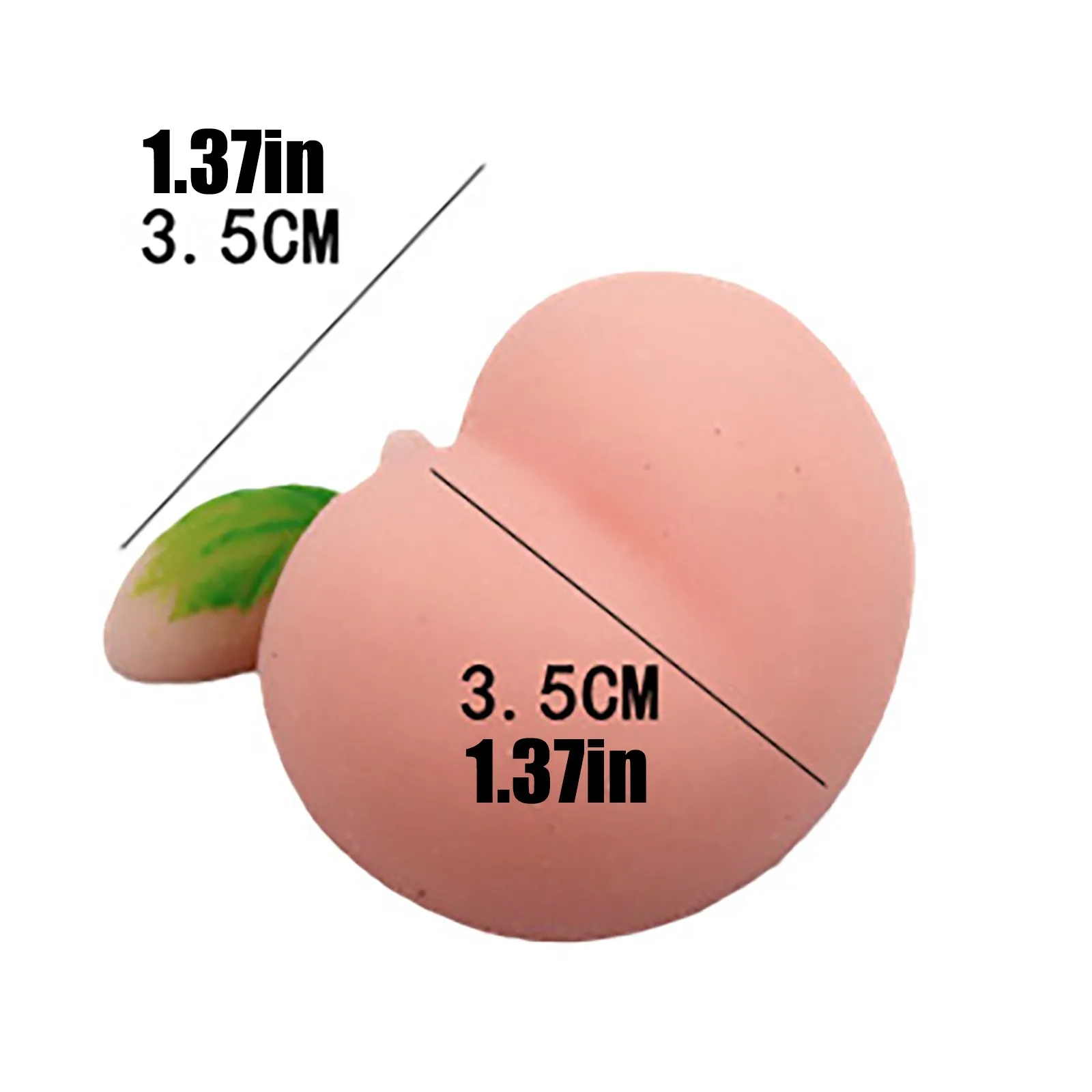 

10pcs/set Mini Peach Squeeze Funny Toy Soft Stress And Anxiety Relief Toys Antistress Squishy Funny Gadgets Decompression Toy