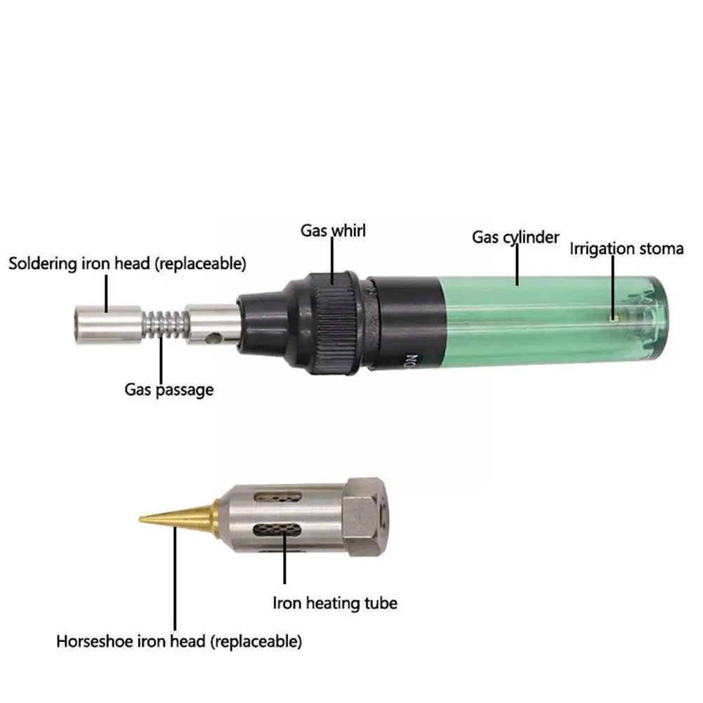 1300 Celsius Butane 4 In 1 Portable Soldering Iron Cordless Kit Gas Pen Welding Blow Tool Tip Torch T4p3 | Инструменты