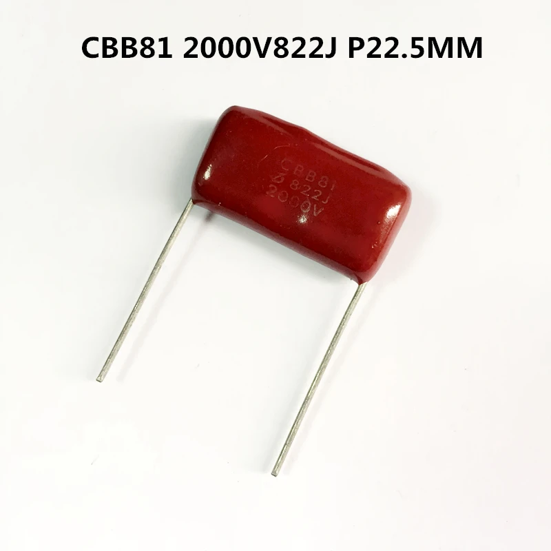 Cbb81 пленочный конденсатор 2000v822j 0 0082 uf 8.2nf p = 22 5 мм 822j2000v |