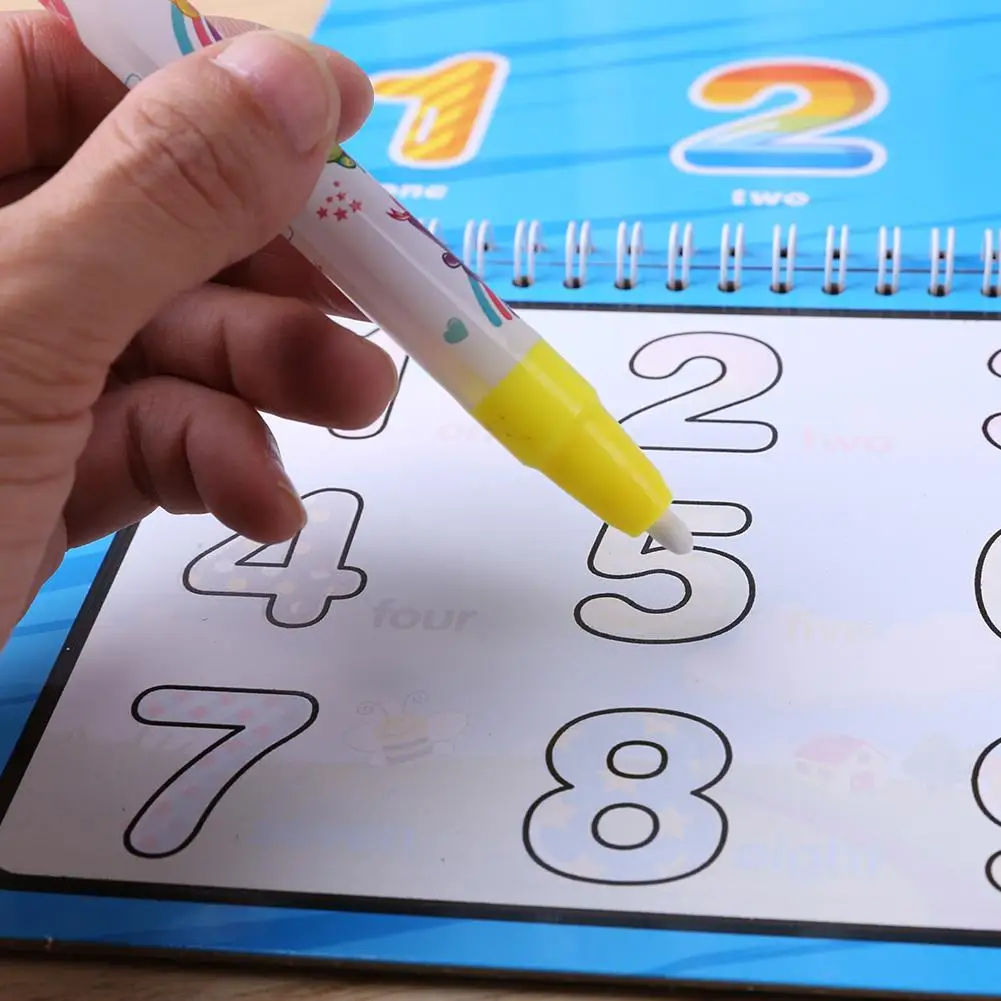 

Magic Water Drawing Book Coloring Book Doodle Magic Pen Painting Drawing Board For Kids Toys Birthday Gift