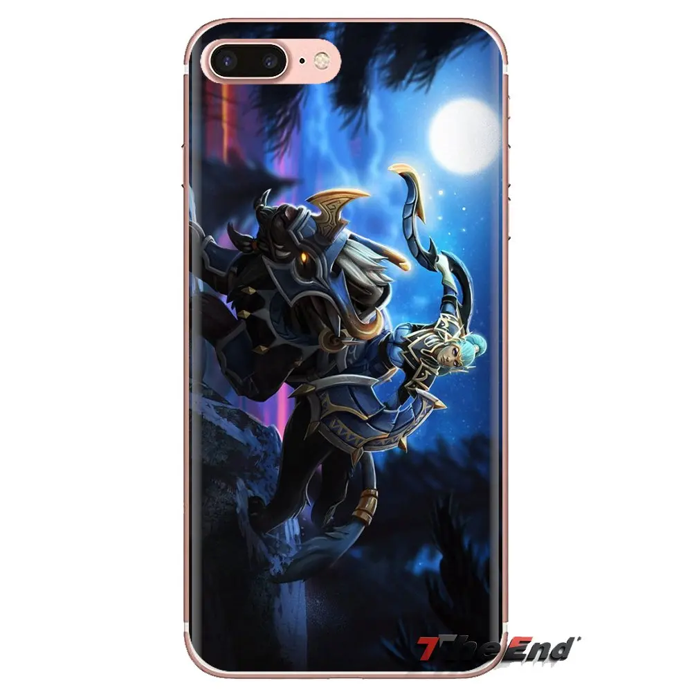 For Xiaomi Redmi 4A S2 Note 3 3S 4 4X 5 Plus 6 7 6A Pro Pocophone F1 Transparent Soft Shell Case Luna Moonfang Moon Rider dota 2 |