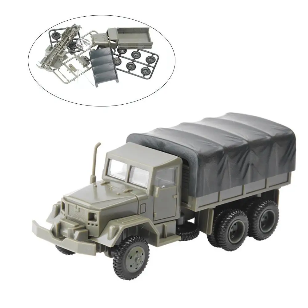 

Military Truck Assembly Model Simulation Toy Chariot Military Scene Display Ornaments