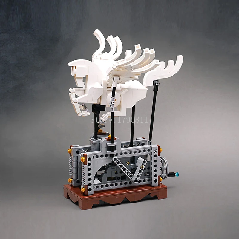 23015 485 шт Оригинальные серии Technic Electric Pegasus Automaton строительные блоки детские