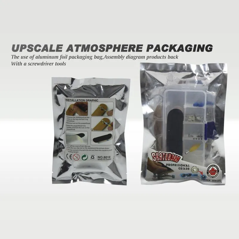 

Professional Type Bearing Wheels Skid Pad Maple Mini Skateboards Alloy Stent Bearing Wheel Fingerboard Toys Random Color 2020