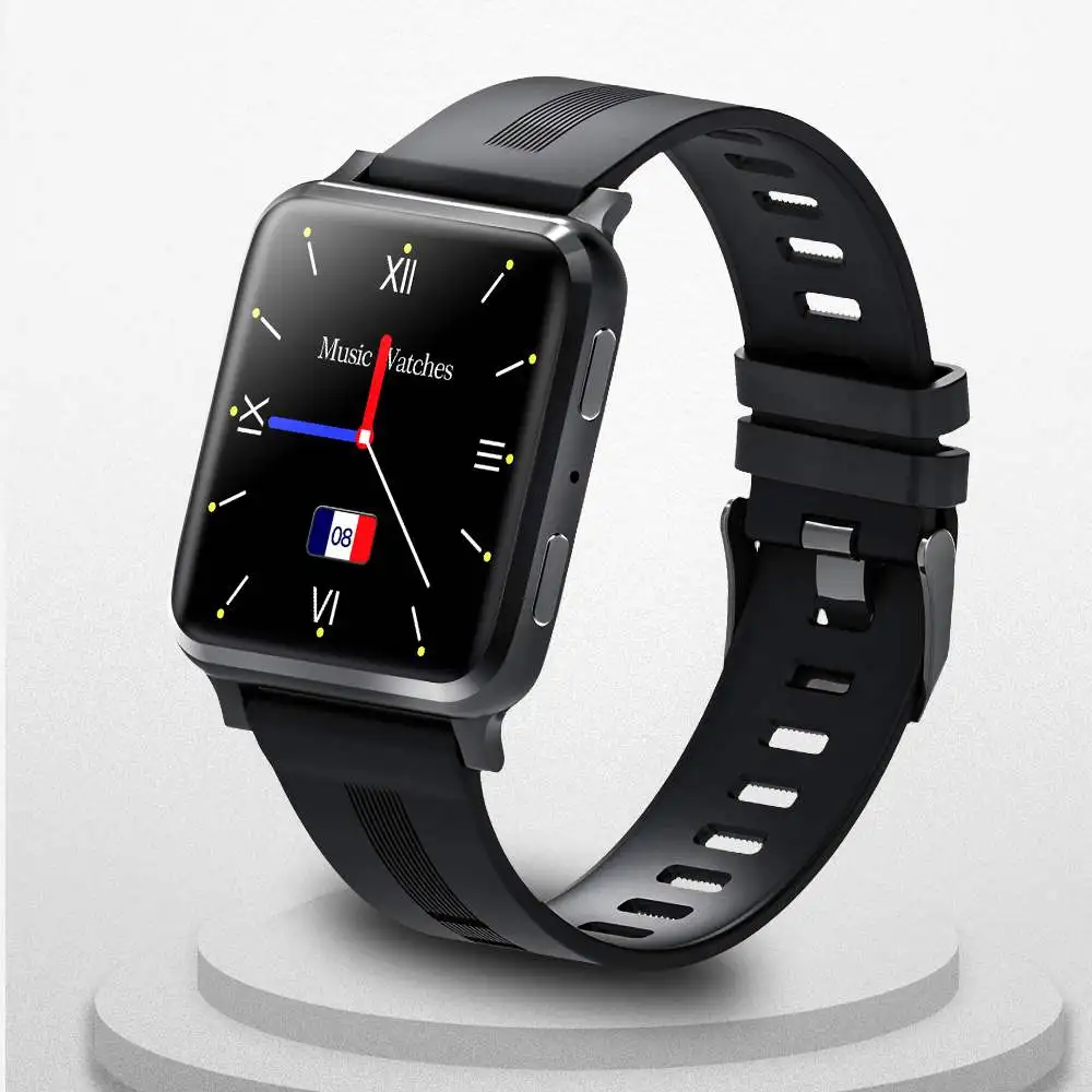 

[Local Music Playback] Bakeey F30 bluetooth Call Smart Watch 1.54inch Full-touch Watch Heart Rate Blood Pressure Oxygen Monitor