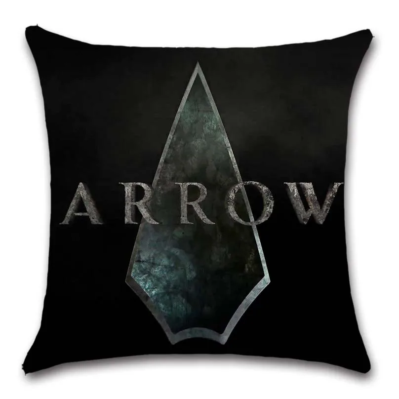 Arrow 7 season TV poster Oliver Queen Cushion Cover Decoration Home sofa chair seat kids bedroom gift friend present pillowcase | Дом и сад