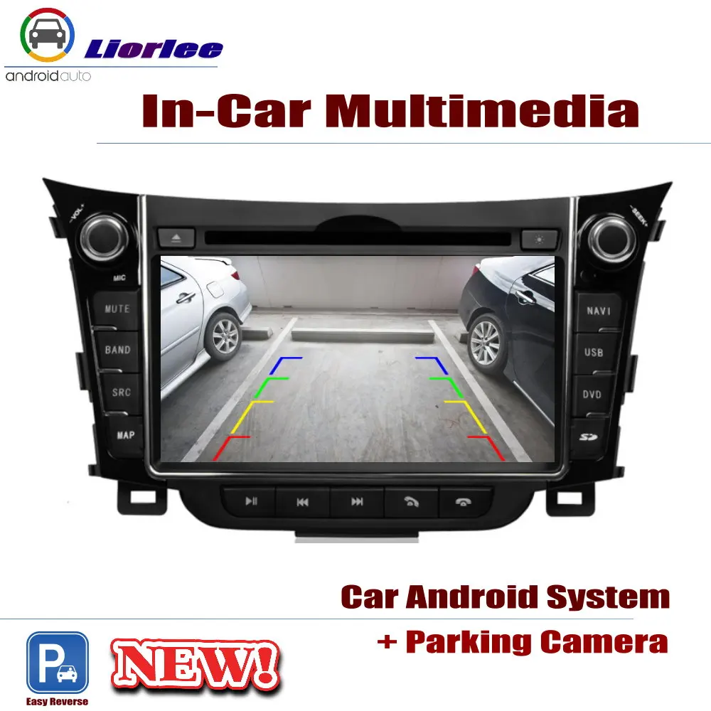 Для Hyundai Elantra GT 2012 2017 автомобильный Android плеер DVD GPS навигационная система HD экран